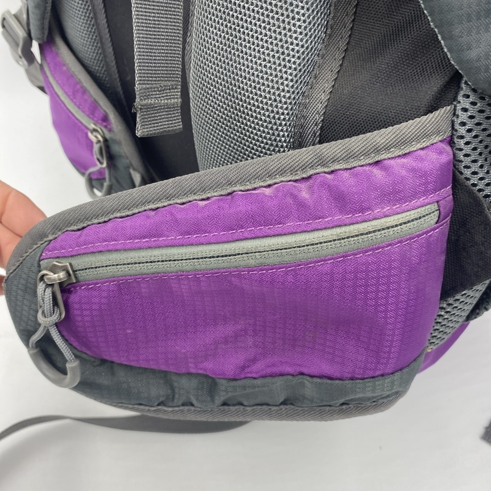 OutdoorMaster Hiking Backpacking 50L‎ Travel Carry-On Waterproof Cover Purple - Picture 10 of 16
